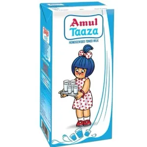 Amul Taaza Milk, 1 L