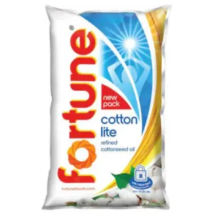 Fortune Cotton Seed Oil 1 litre Pouch 