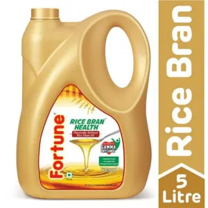 Fortune Ricebran Oil 5 Litre Can 