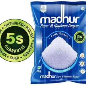 Madhur Refined Sugar Pure 5 kg Pack 