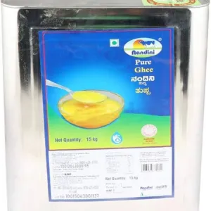 Nandini Pure Ghee 15 Kg Teen Fresh Date Stock 