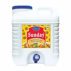 Sunday Sunflower Oil 15 Litre BUY 1 GET 1 FREE TOTAL 30 LITRE 