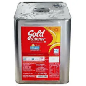 Gold Winner Sunflower Oil 15 Litre Teen Buy 1 Get 1 Free Total 30 Litre 