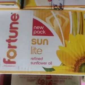 Fortune Sunlight Sunflower Oil 1 Litre Box 12 Litre 