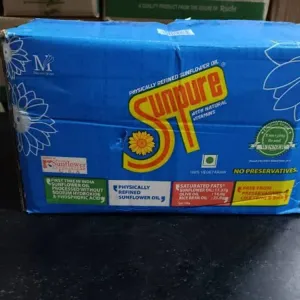 Sunpure Sunflower Oil 1 litre Box Total 10 Litre Box 