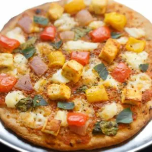 Mini Paneer and Capsicum Pizza🍕