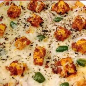 Mini Paneer and Onion Pizza 🍕