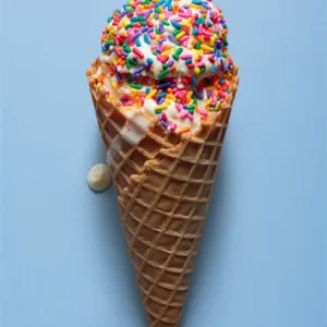 vanilla cone