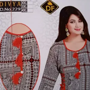 Cotton full long kurti Dori wali