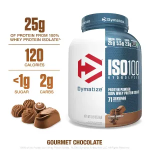 DYMATIZE ISO 100 5LB CHOCOLATE 