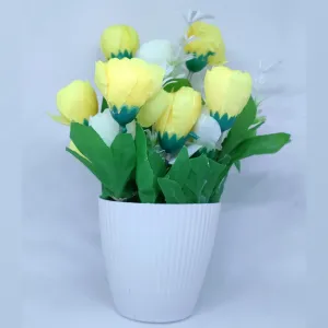 15 Mini Tulip Flower Bookeh