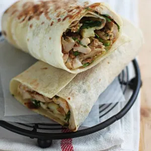 Roll meat Shawarma