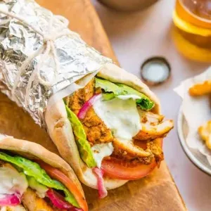 Mexican plate shawarma