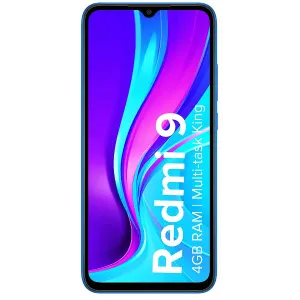 Redmi 9 (4GB RAM, 64GB Storage)| 5000 mAh| 2.3GHz Mediatek Helio G35 Octa core Processor