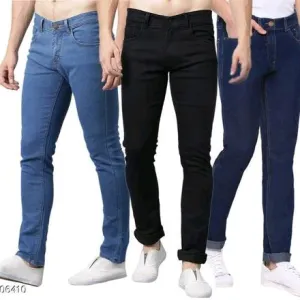 DAVINA FASIONISTA MENS JEANS COMBO OF 3