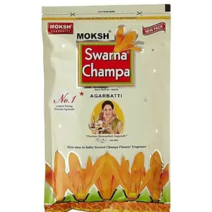 Moksh Swarna Champa Agarbati Zipper Value Pack