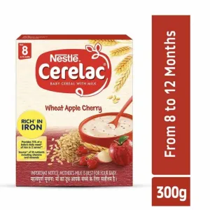 Nestle Cerlac Wheat Apple Cherry Stage 2