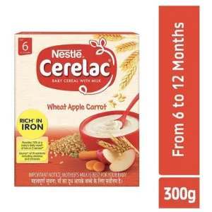 Nestle Cerlac Wheat Apple Carrot Stage 1