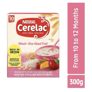 Nestle Cerlac Wheat-Rice Mixed Fruit Stage 3