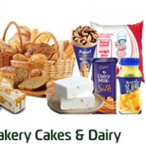 BAKERY, CAKES & DAIRY