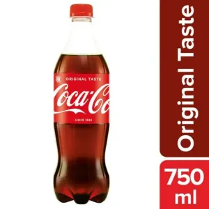 Coca-Cola Soft Drink - Original Taste, 750 ml Pet Bottle
