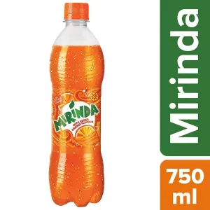 Mirinda Soft Drink - Orange, 750 ml
