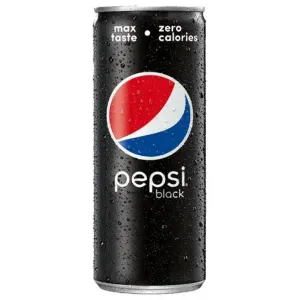 Pepsi Soft Drink - Black, Slim, 250 ml Can