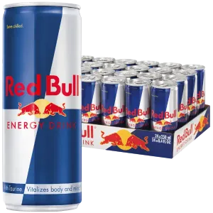 Red Bull Energy Drink, 250 ml (Pack of 24)