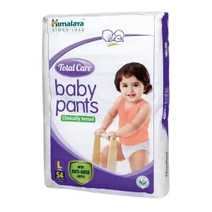 Himalaya Baby Total Care Large - 54 Diaper Pants, 54 pcs
