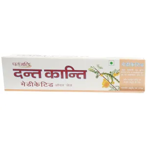 Patanjali Medicated Oral Gel Toothpaste 100GM 