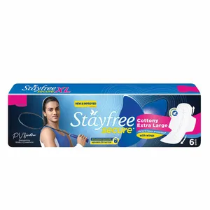 Stayfree Secure Cottony Sanitary Pad (Regular)