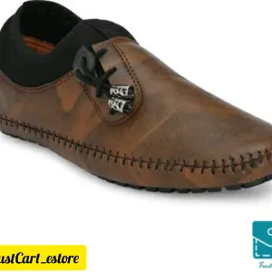 01071➡Trendy Men's Mustard Casual Shoes