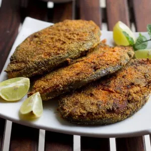 Different Fish Rava Fry ‐ lunch home
