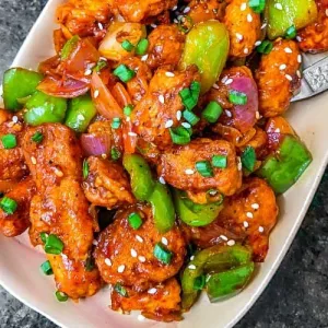 Baby corn Manchurian - Mayura Hotel 