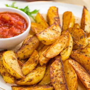 Potato Wedges - Poorna Cafe 