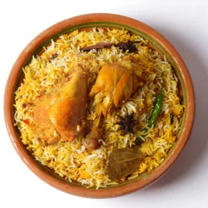 Chicken biryani  single