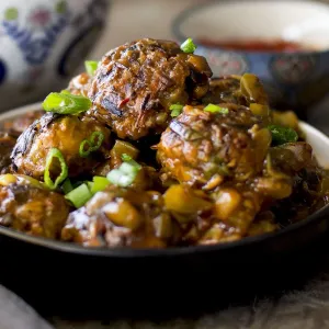 Veg Manchurian(8p)