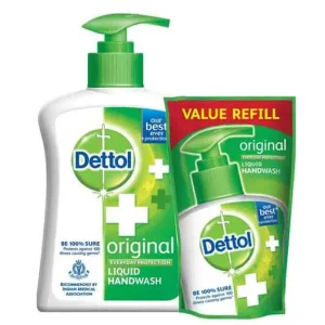 Dettol Original Liquid Hand Wash 200 ml get 180 ml puche
