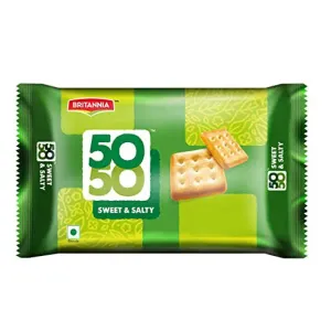 Britannia 50-50 Sweet & Salty Biscuits Biscuit 