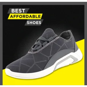 New Trending Grey in net shoes B005