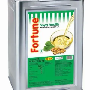 Fortune Soybean Oil Tin 15 Ltr