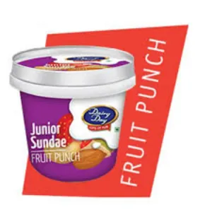 Dairy day Junior sundae FRUIT PUNCH 100ML