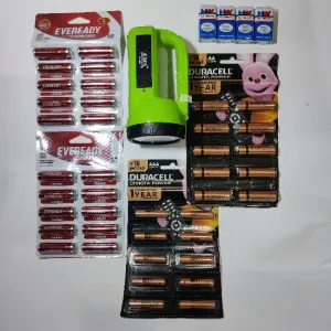Eveready-Duracell-Battries