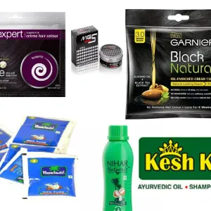 Hair Colours-Wax - Oils- Shampoos-SerumS