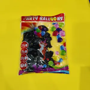 Ballon Regular Black Colour  35 PC PKG