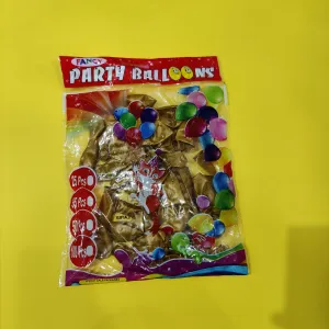Ballon Regular Golden Colour 35 PC PKG