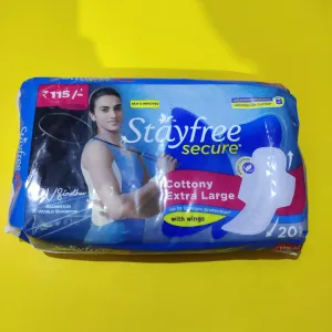 Stayfree Secure Cottony XL 20 Pads MRP 115/-