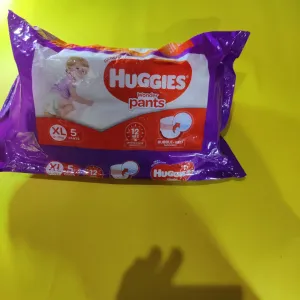 Huggies Pants Extra Large 5PC MRP 95/-
