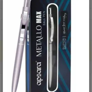 Apsara Metallo slim ball pen (blue) MRP 70/-