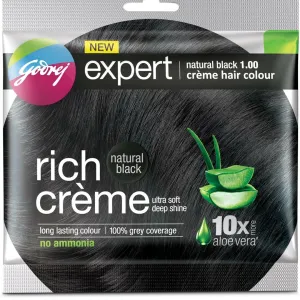 Godrej Expert Rich Cream Hair Colour Natural Black pack of 4 MRP 120/-